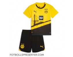 Borussia Dortmund Hemmatröja Barn 2023-24 Kortärmad (+ korta byxor)